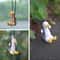 Cool Swing Duck Car Mirror Hanging Ornament 5