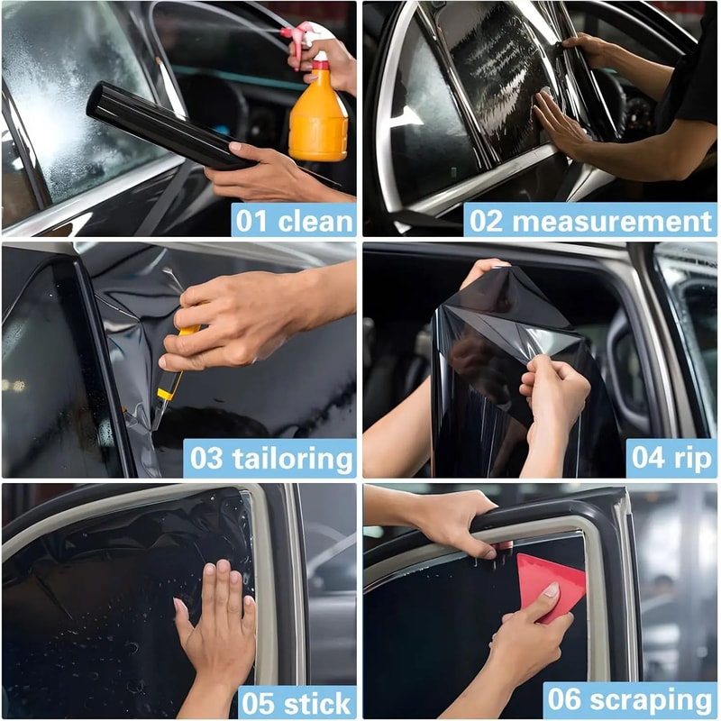 UV Heat Reflective Window Tint Film 7