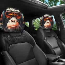 breathable elastic car seat headrest cover