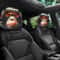 Breathable Elastic Car Seat Headrest Cover 0
