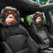 Breathable Elastic Car Seat Headrest Cover 0
