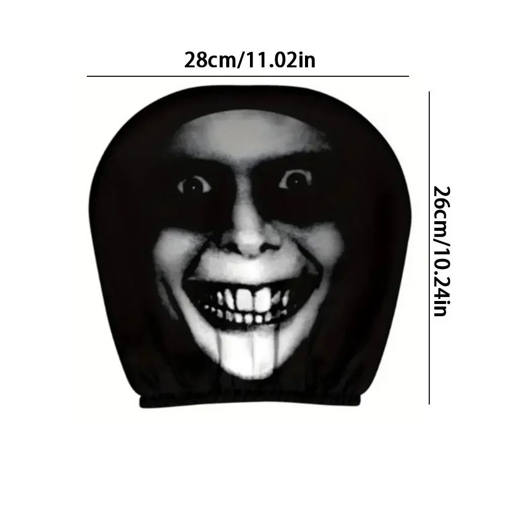 Breathable Elastic Car Seat Headrest Cover 3