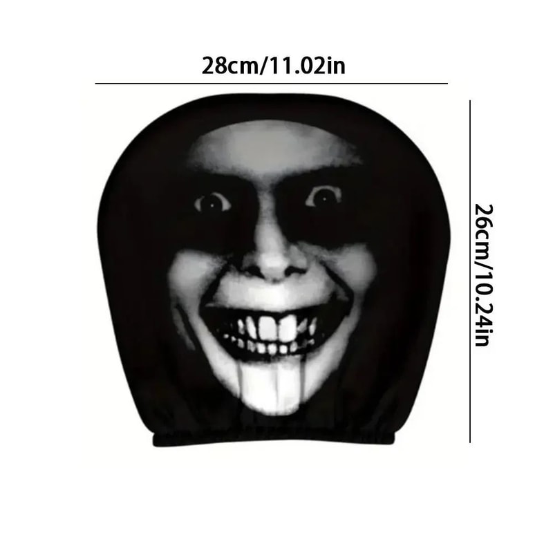 Breathable Elastic Car Seat Headrest Cover 3