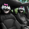 Breathable Elastic Car Seat Headrest Cover 4