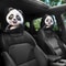 Breathable Elastic Car Seat Headrest Cover 16