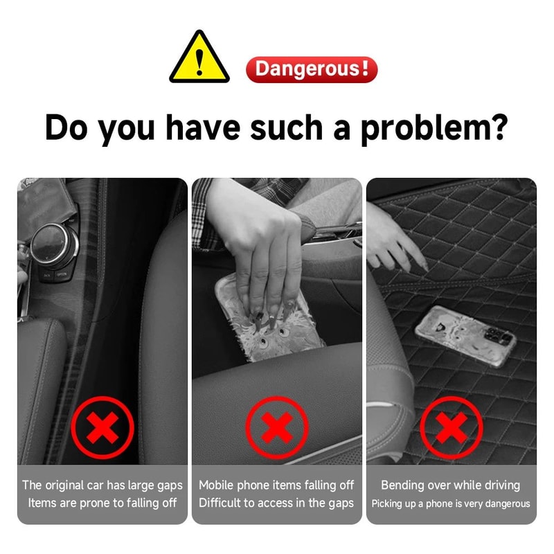 Car Seat Gap Leak Proof Strip For Kia 6