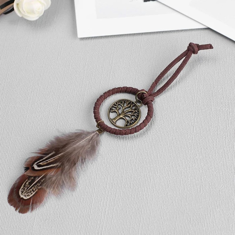 Dream Catcher Feather Car Hanging Ornament 3