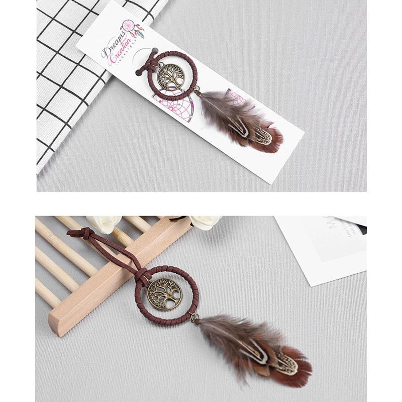 Dream Catcher Feather Car Hanging Ornament 6
