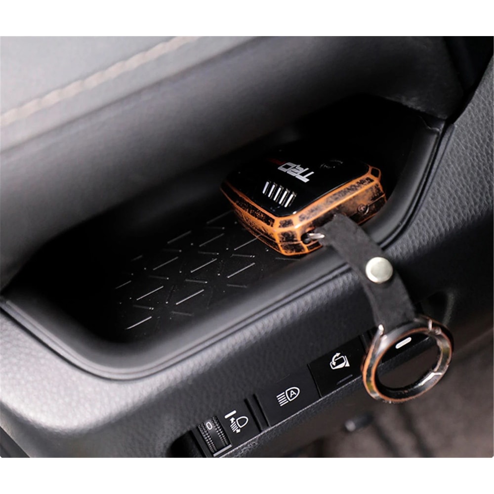 Silicone Center Console Organizer Pad For Toyota RAV4 8
