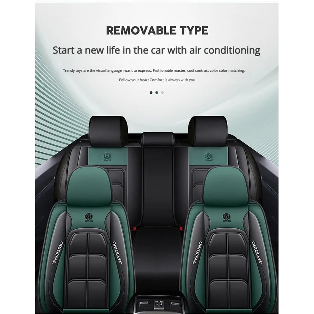 Universal Full Surround Leather Car Seat Cushion 4