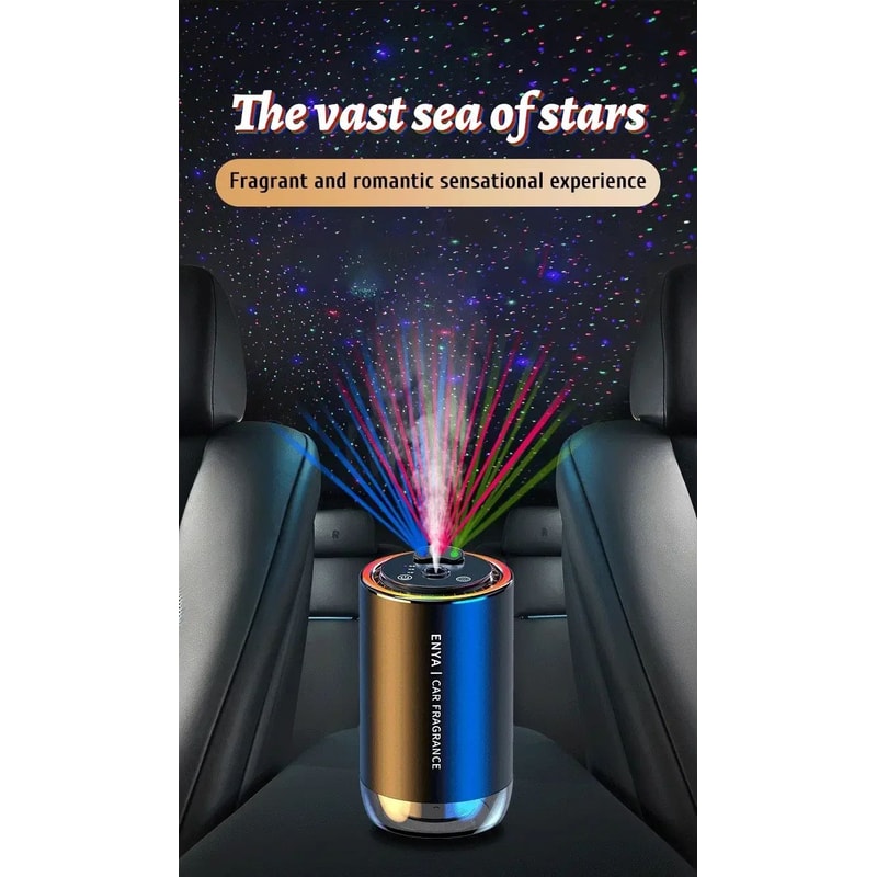 RGB USB Car Perfume Aromatherapy Diffuser 6