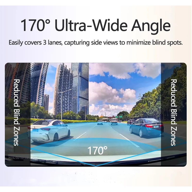 4K WiFi Mini Dash Cam With 24H Parking Monitor 6