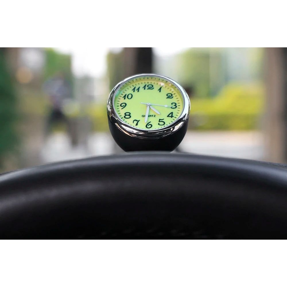 Luminous Car Clock Thermometer Hygrometer 8