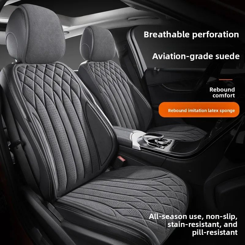 All Season Breathable Linen Car Seat Cover 1