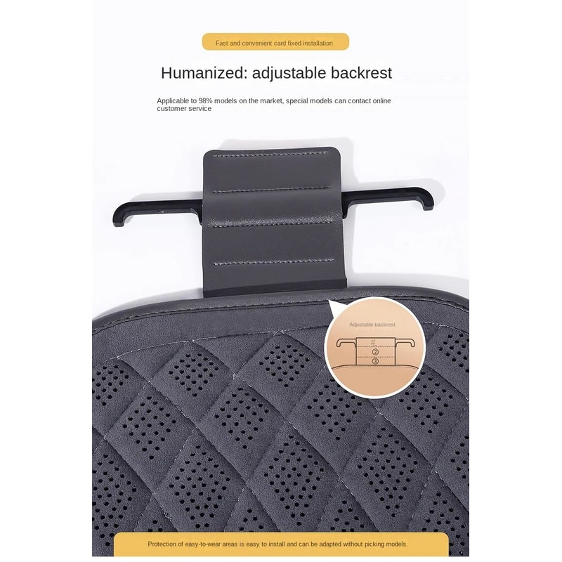 All Season Breathable Linen Car Seat Cover 10