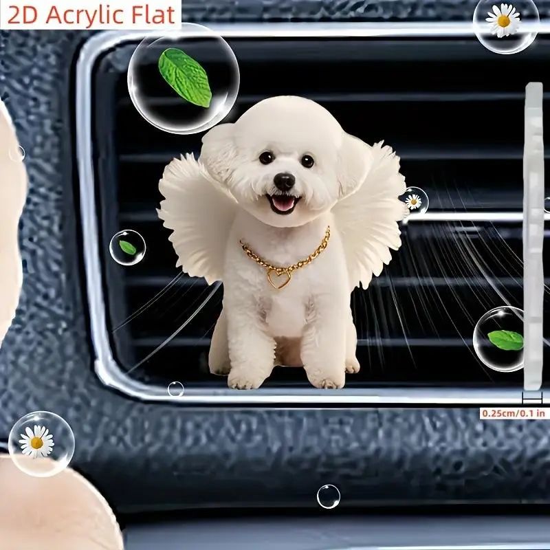 2D Car Vent Perfume Air Freshener Clip 3