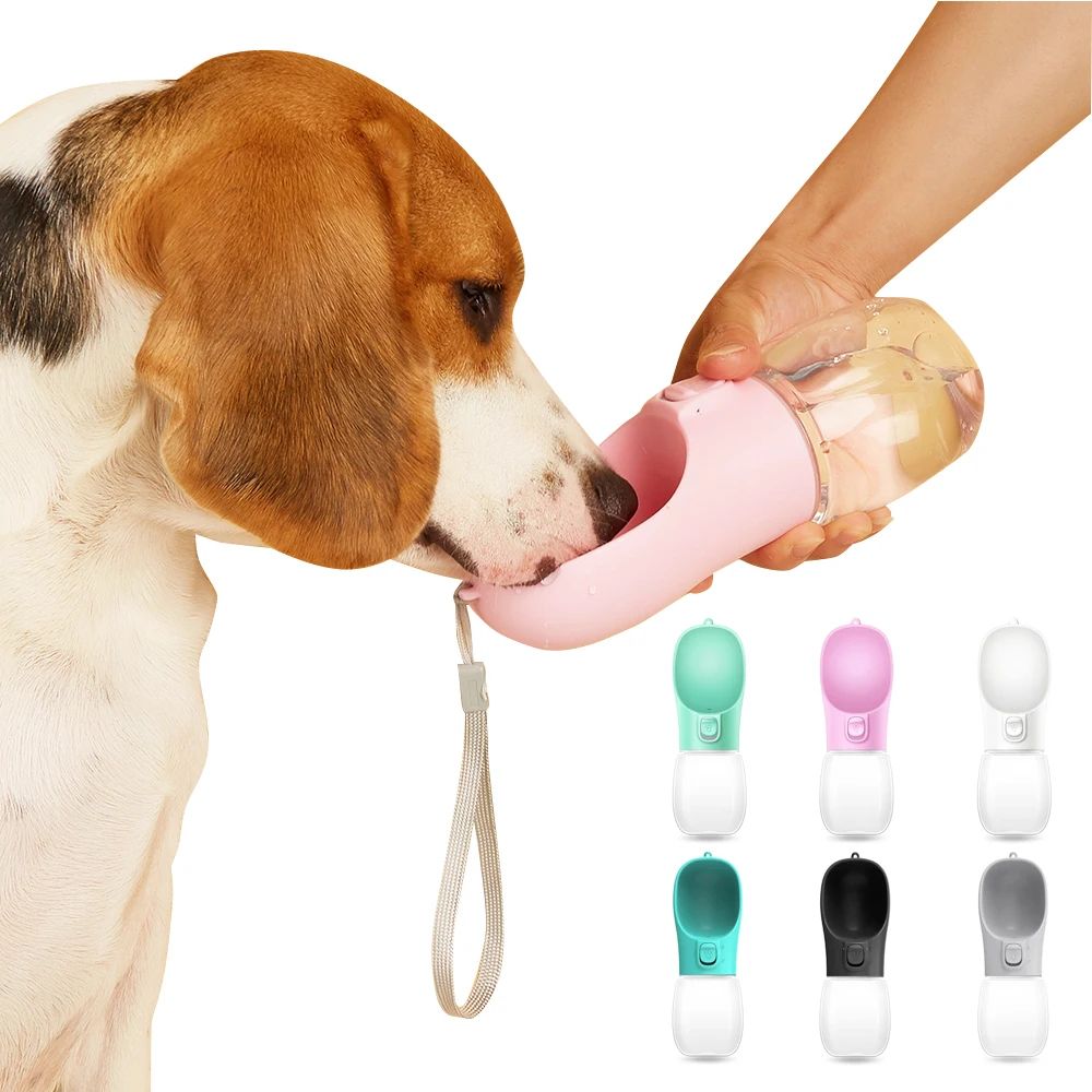 Portable Leak Proof Dog Water Bottle Cup 0