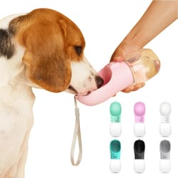 portable leak proof dog water bottle cup