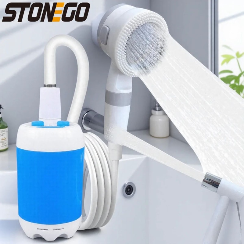 Portable Rechargeable Outdoor Shower Handheld 0