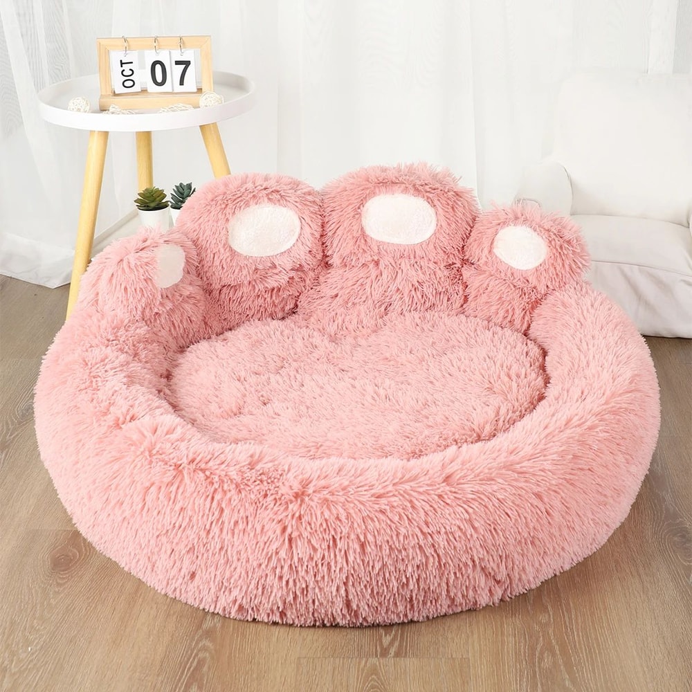 Fluffy Winter Warm Dog And Cat Bed 7