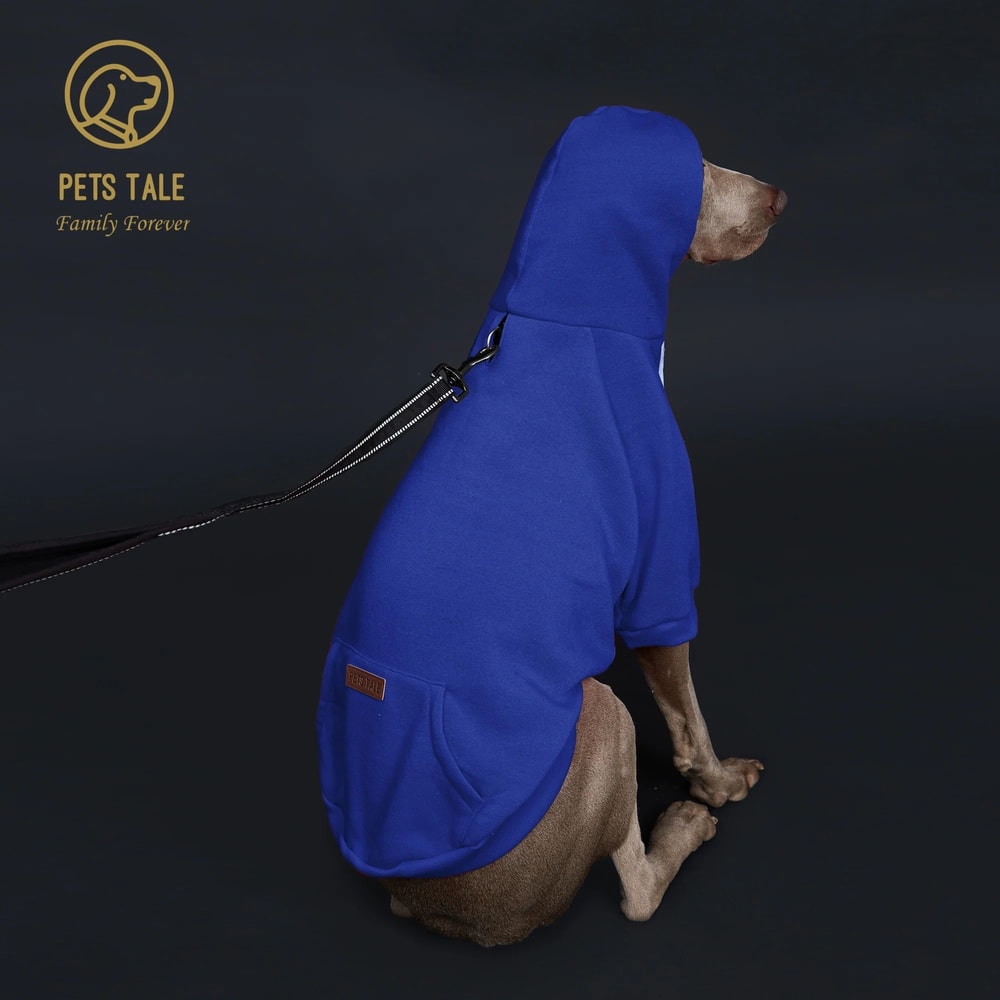 Solid Color Dog Hoodie With Pocket 7