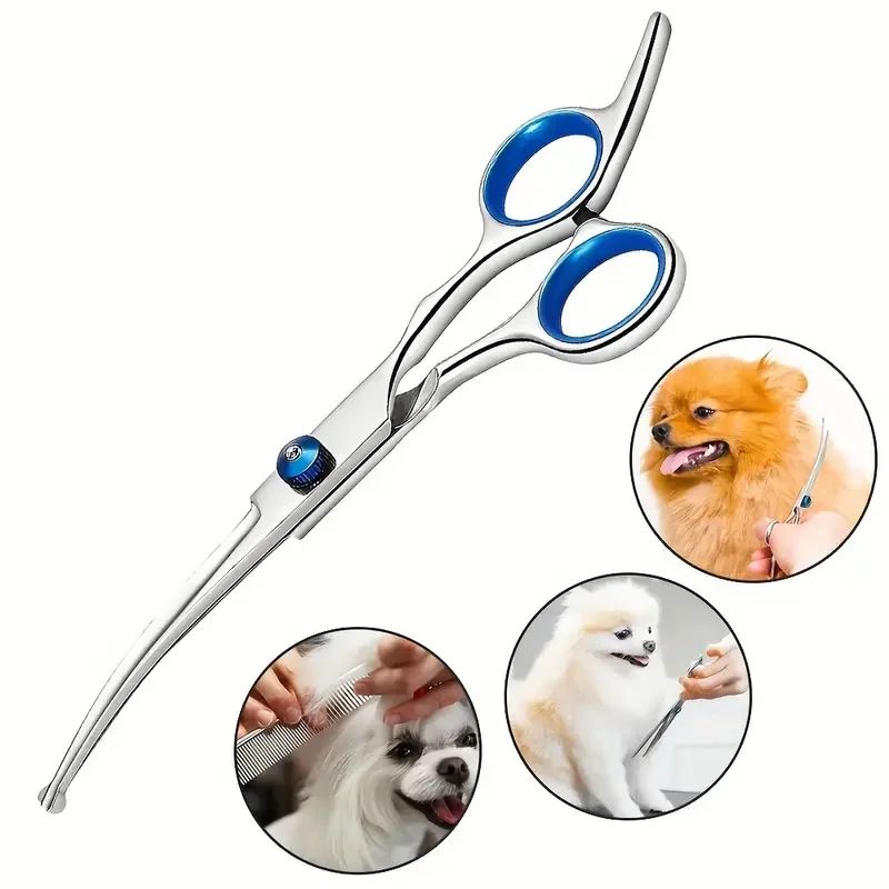 4pcs Pet Grooming Scissors Set For Safe Precision Trimming 7
