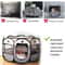 Portable Foldable Pet Playpen Tent For Dogs And Cats 7