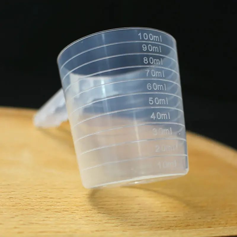 5pcs Transparent Pet Measuring Scoops With Scale 7