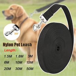 heavy duty nylon long dog training leash