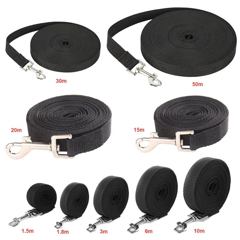 Heavy Duty Nylon Long Dog Training Leash 2