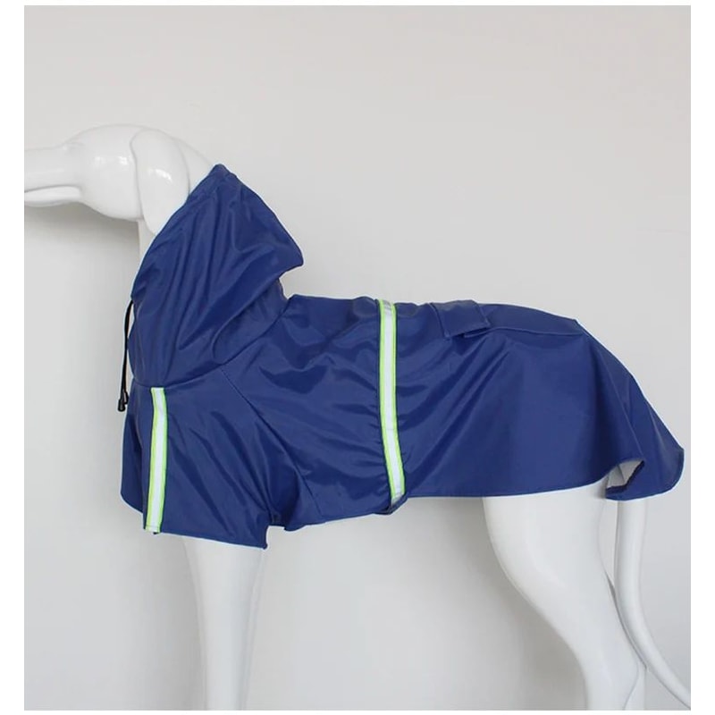 Waterproof Hooded Raincoat For Large Dogs 6