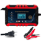 12V 6A Automatic Smart Battery Charger With LCD Pulse Repair 14