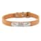 Personalized PU Leather Dog Collar With Engraved Name ID 15