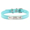 Personalized PU Leather Dog Collar With Engraved Name ID 8