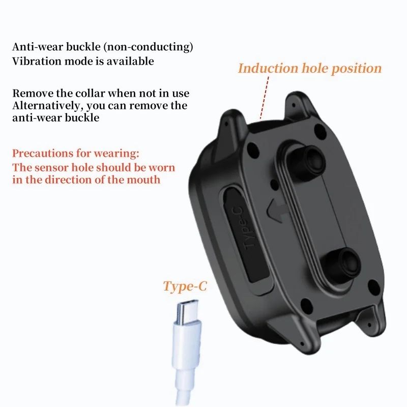 Rechargeable Anti Barking Training Collar For Dogs 4