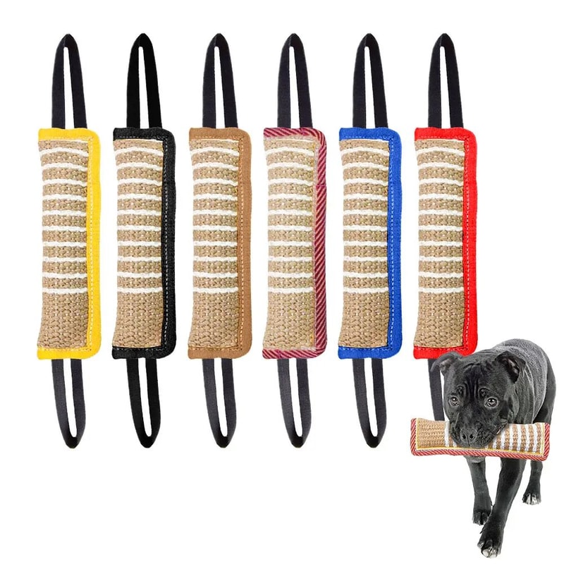 Durable Dog Bite Training Rod Toy For Chewing And Play 2