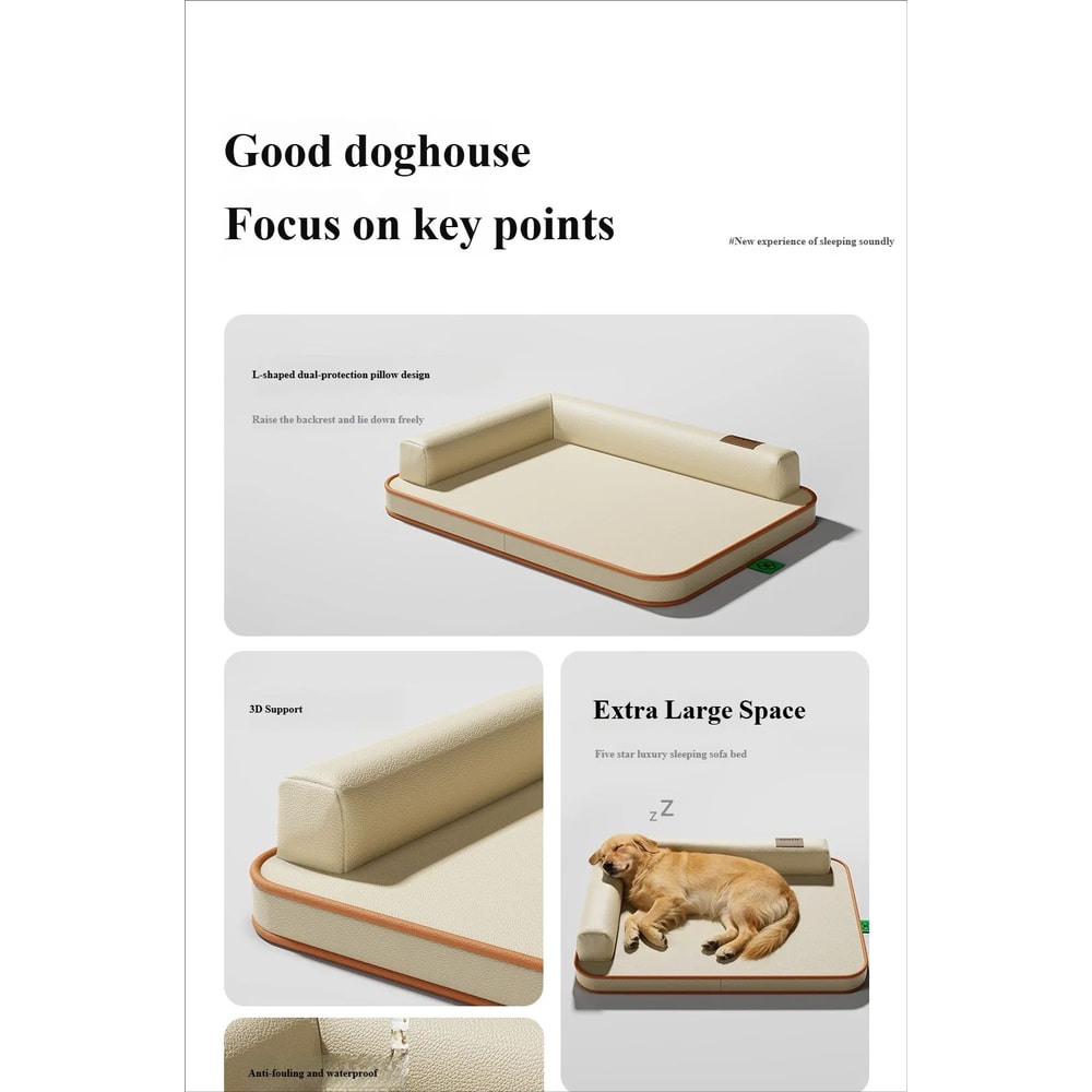 Waterproof All Season Dog Bed Mat For Medium And Large Dogs 5