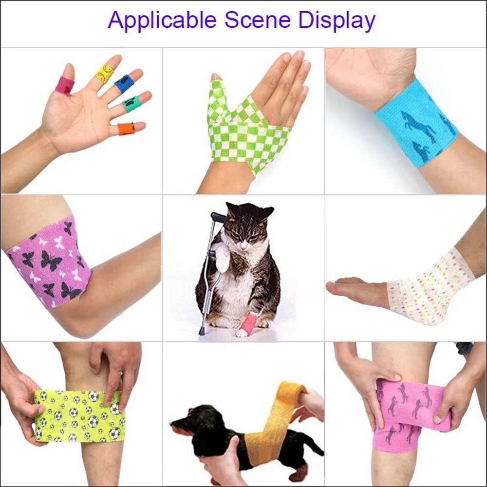 Self Adhesive Dog Paw And Leg Protective Bandages 5