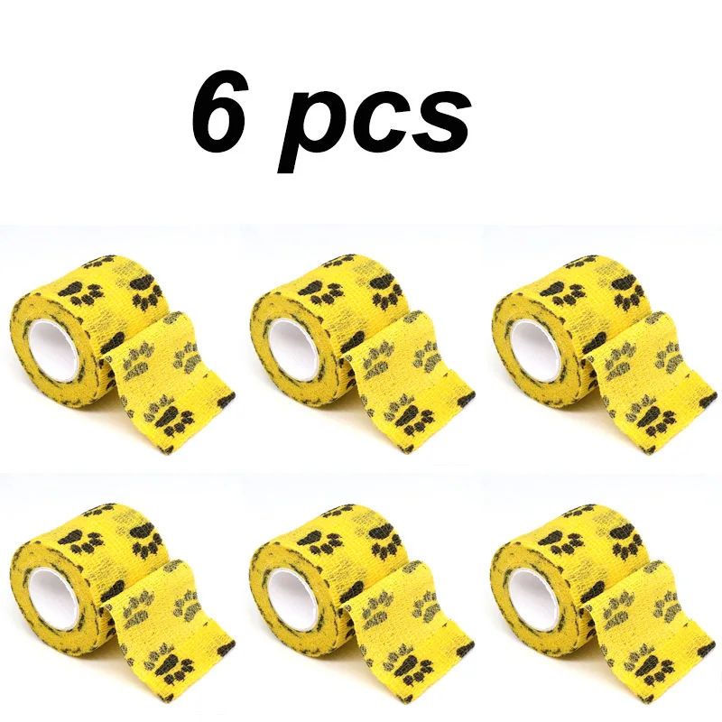 Self Adhesive Dog Paw And Leg Protective Bandages 10