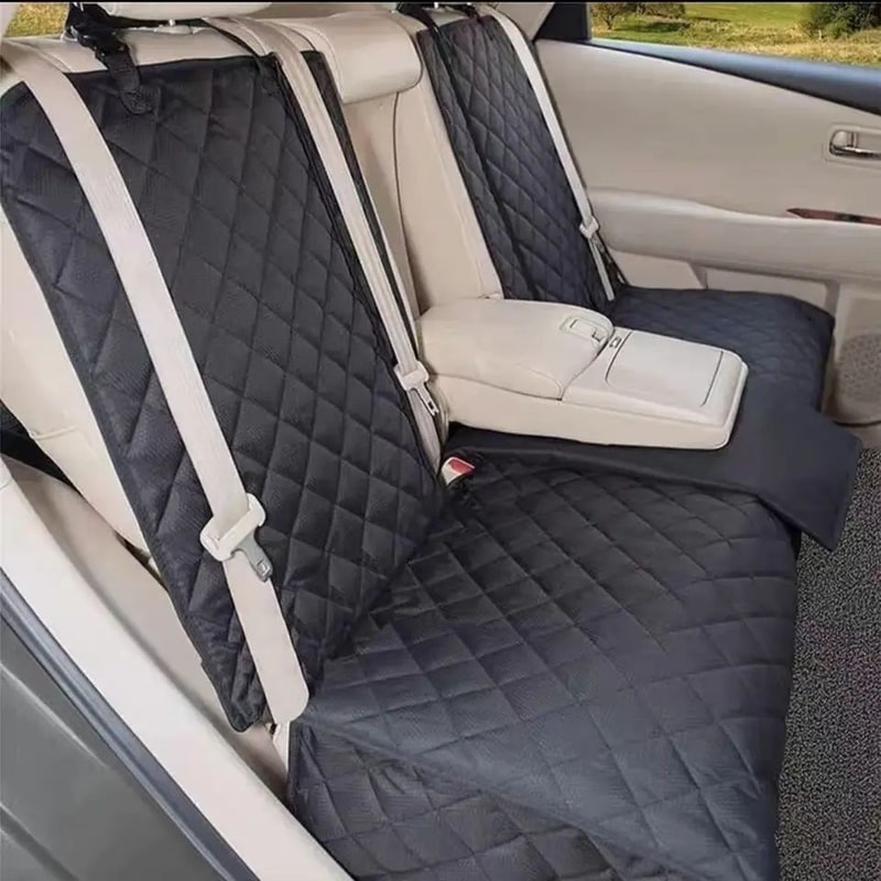 Waterproof Dog Car Seat Cover With Armrest Protection 0