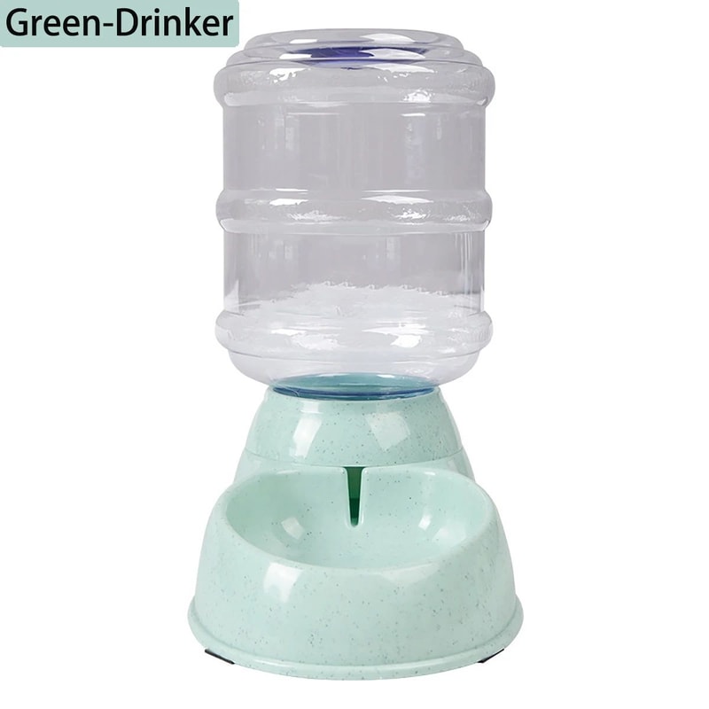 Automatic Gravity Pet Feeder And Water Dispenser Set 8