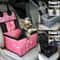 Portable Dog Car Seat Cover With Storage 0