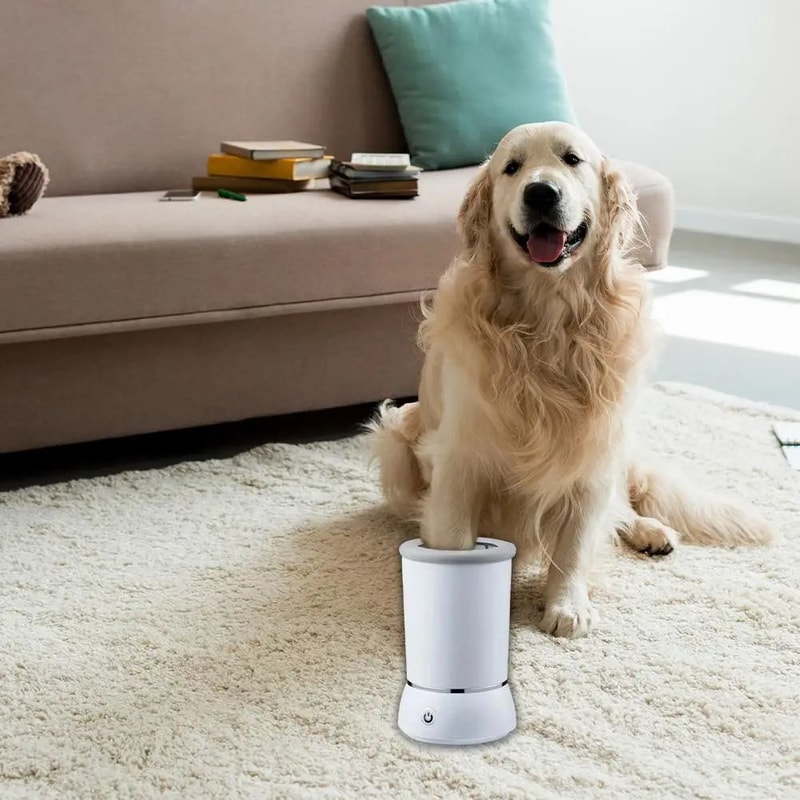 USB Rechargeable Portable Dog Paw Washer 6
