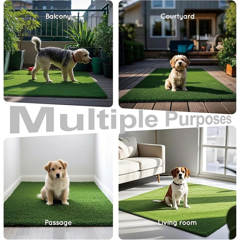 Reusable Artificial Grass Dog Toilet Mat 3