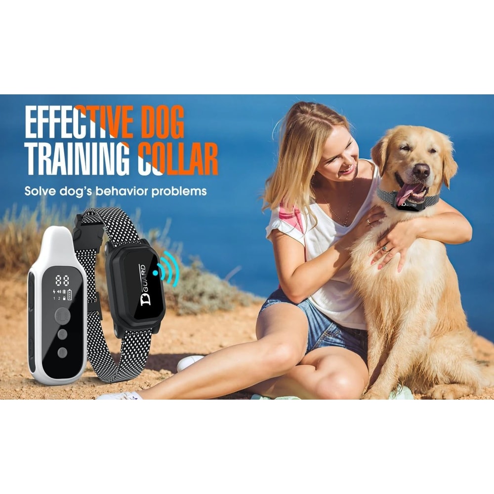 800M Waterproof Rechargeable Dog Training Collar 6