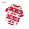 Heart Print Flannel Dog Vest Coat 4