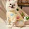 Heart Print Flannel Dog Vest Coat 6