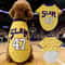 Breathable Mesh Basketball Dog Jersey Shirt 0