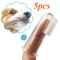 5 Piece Soft Pet Finger Toothbrush Set 0
