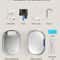 ROJECO Smart Stainless Steel Pet Water Fountain 9